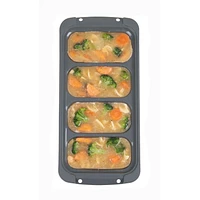 Starfrit Portion et congélo 4 x 250ml (1 tasse)