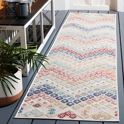 SAFAVIEH Cabana Aurora Tapis Intérieur/Extérieur Floral