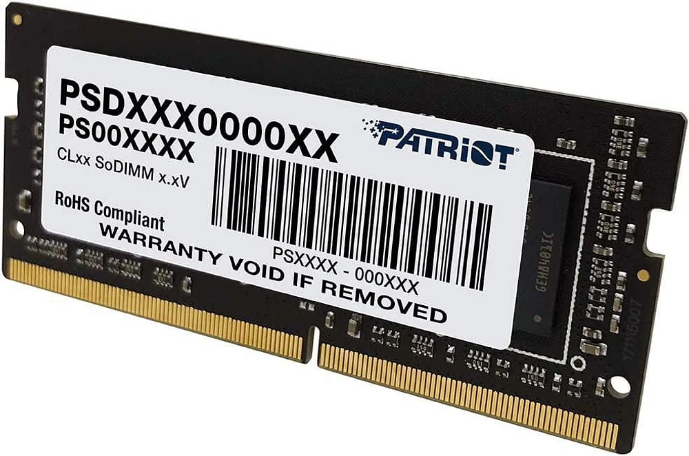 PATRIOT Signature Line Series DDR4 16GB(1 x 16GB) 3200MHz SODIMM Single (PSD416G320081S)