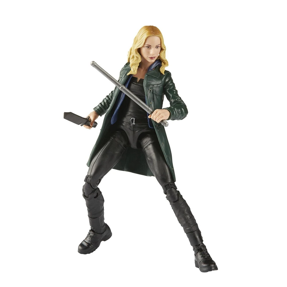 Marvel Legends Series Disney Plus Sharon Carter Falcon and the Winter Soldier MCU Series Action Figure 6-inch Collectible Toy, includes 4 accessories and 2 Build-A-Figure Part