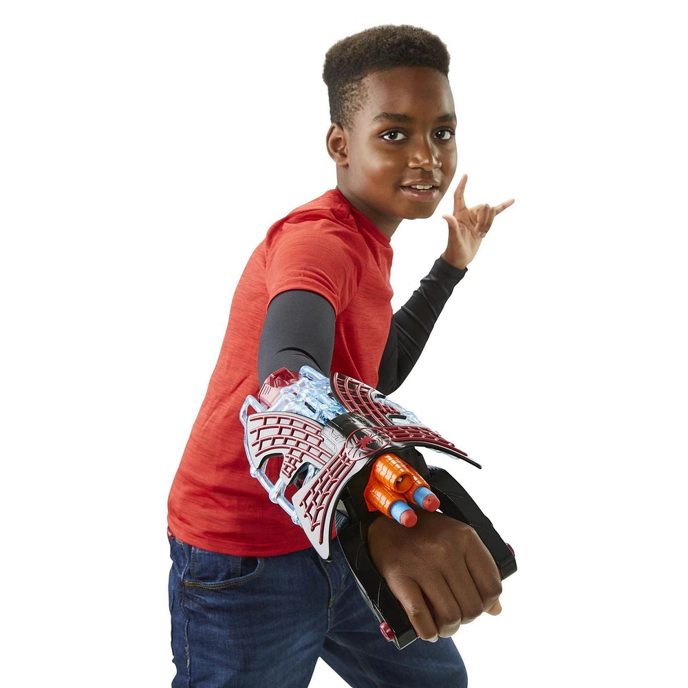 Marvel Spider-Man: Across the Spider-Verse, blaster Miles Morales 3 fléchettes