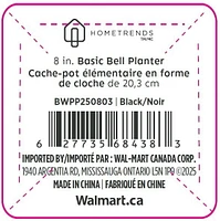 Hometrends Cache-pot élémentaire en formede cloche