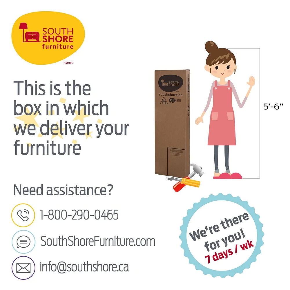 South Shore Vito Small 2-Door Storage Cabinet