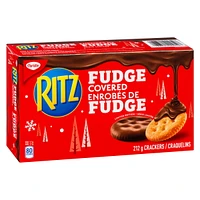 Craquelins Ritz Enrobés De Fudge