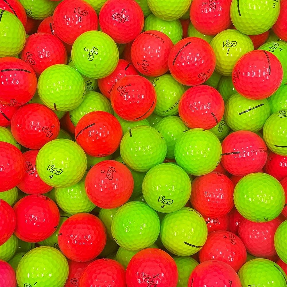 Mulligan - 50 balles de golf récupérées Vice AAA, Mix