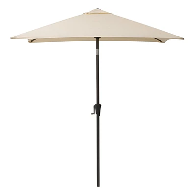 Parasol d'extérieur inclinable en tissu durable de 2 m x 2 m avec cadre en acier CorLiving