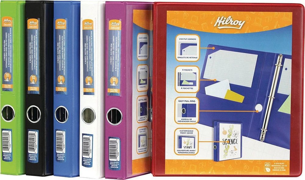Hilroy Reliure Deluxe View 1" Vinyle