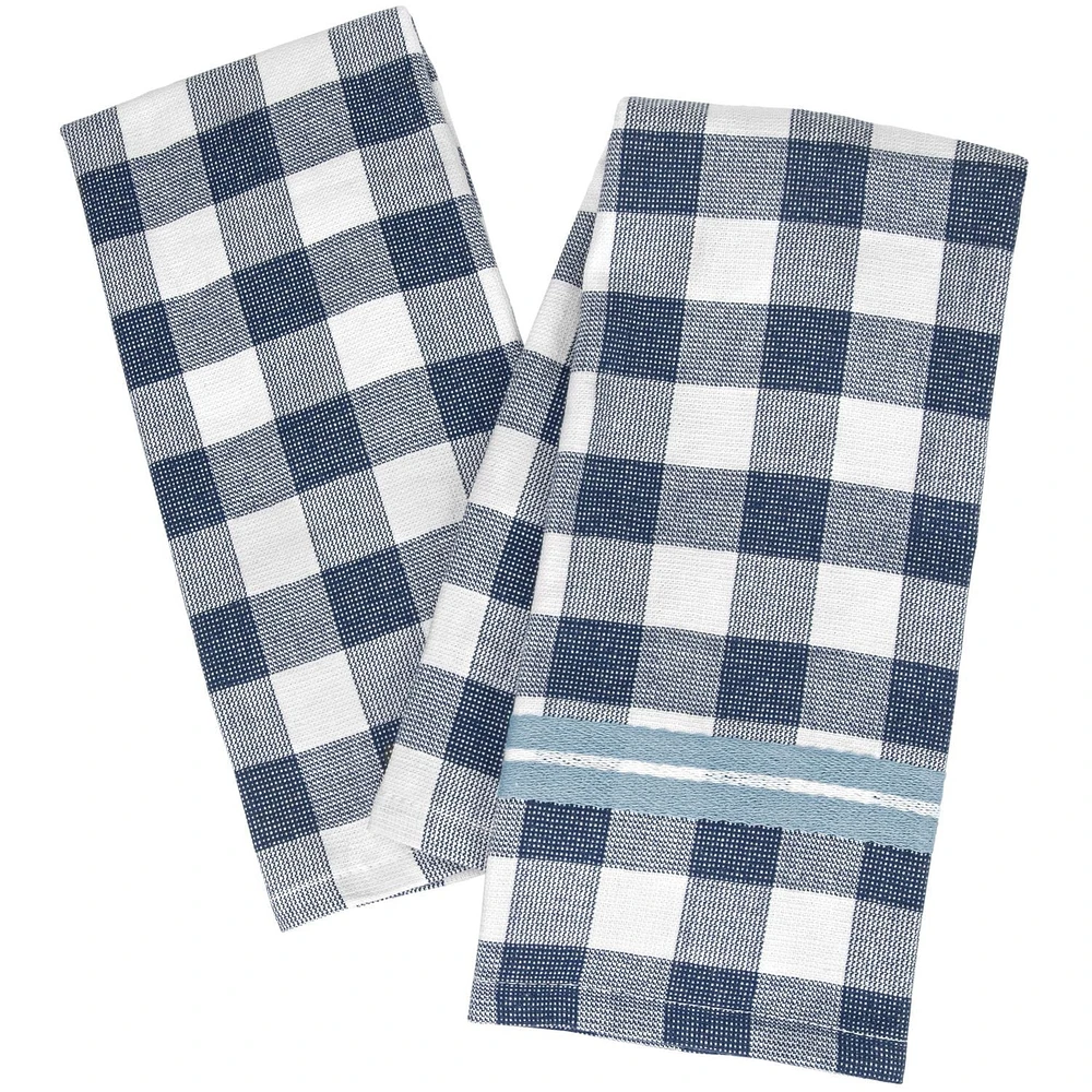 Paquet de 2 Serviettes de cuisine en tissu boucle