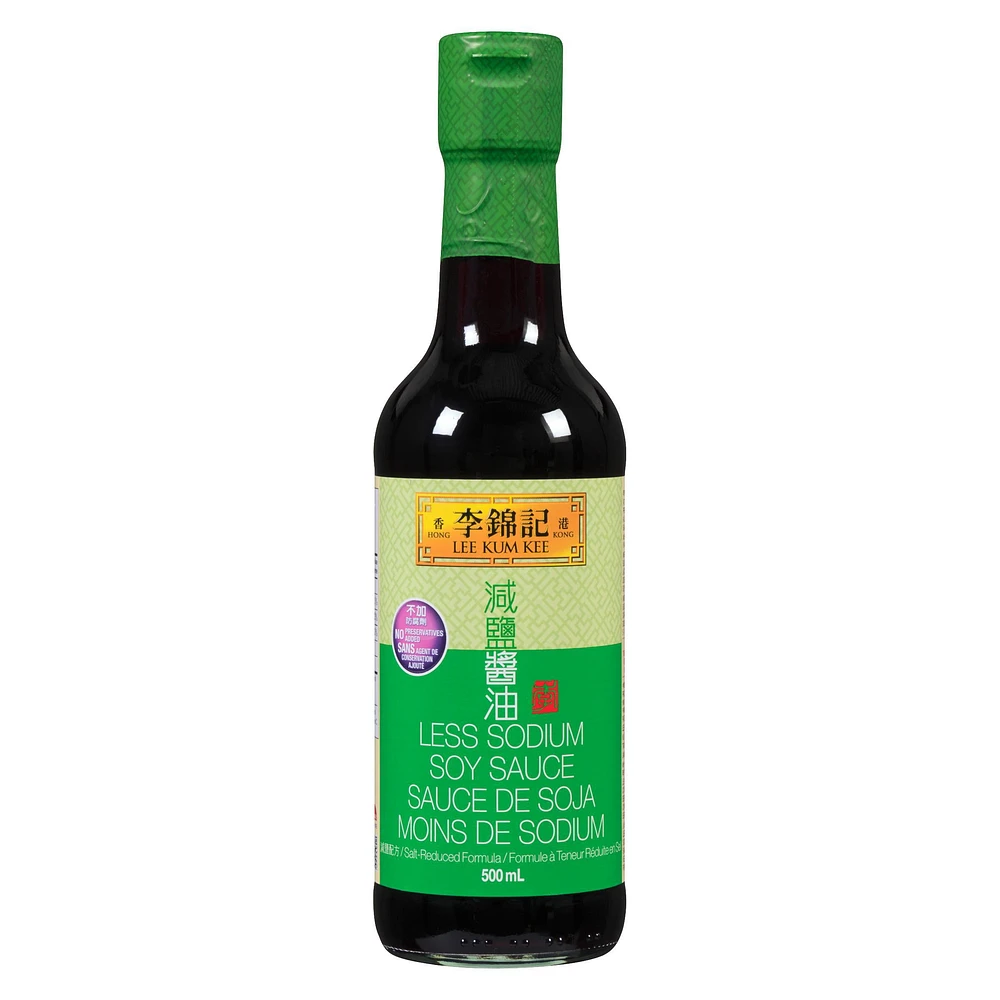 Lee Kum Kee Soy Sauce, Low Sodium, 16.9 fl oz, Lee Kum Kee Soy Sauce, Low Sodium, 16.9 fl oz