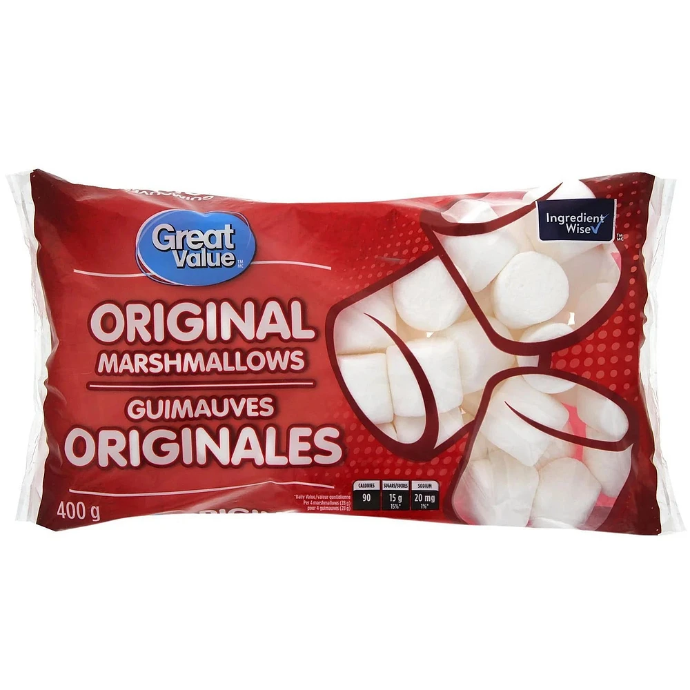Guimauves originales Great Value 400g