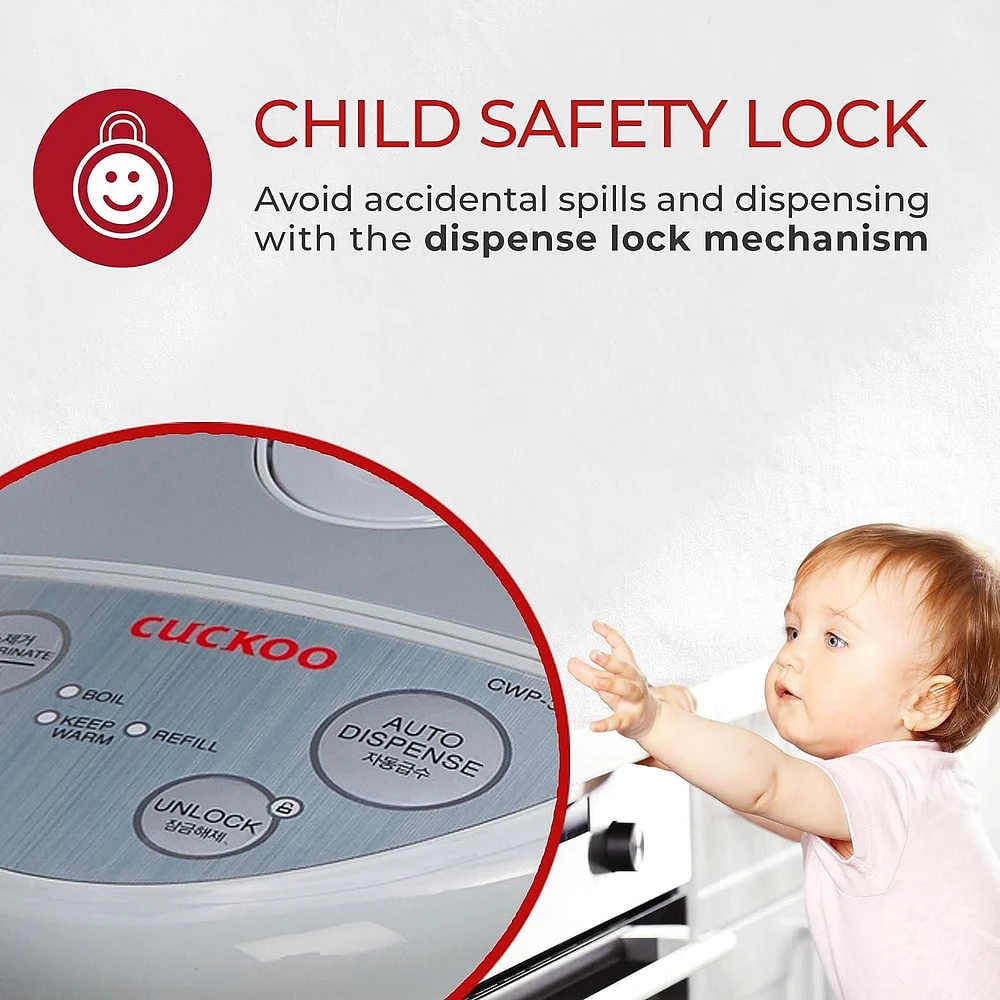 CUCKOO 3.3L Hot Water Dispenser & Warmer