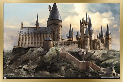 The Wizarding World: Harry Potter - Hogwarts at Sunrise Wall Poster