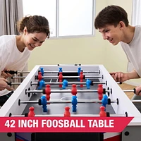 42 Inch Foosball Table, Soccer Table, Arcade Style by MD Sports