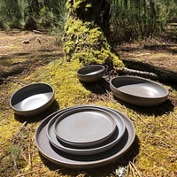 Mesa Ceramics Uno Bol à trempette en grès 12 cm Ensemble de 4