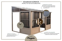 Florence Add-A-Room 8 Ft. x 16 Ft. in Sand