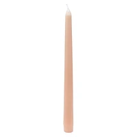 Hometrends 10" Bougie effilée rosée 10"H, non parfumé