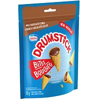 Bites, Decadent Milk Chocolatey Bite-sized Mini Wafer Cones, The Last Bite From Canada's Favourite Cone, 76 g
