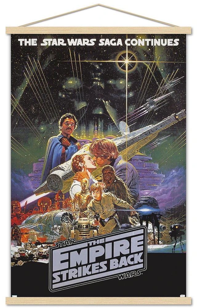 Star Wars: The Empire Strikes Back - Kiss One Sheet Wall Poster, 22.375" x 34"