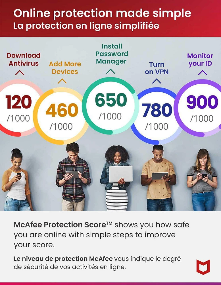 McAfee Mobile Security (Android/iOS) - 1 Year Subscription [Digital Code]