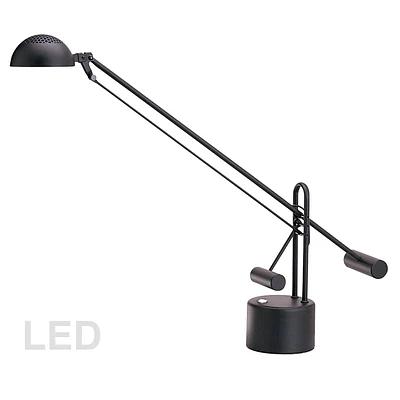 Dainolite DLED-102-BK Black Table Lamp