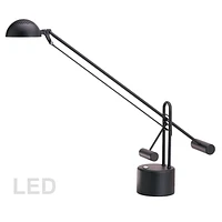 Dainolite DLED-102-BK Black Table Lamp