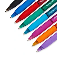 Stylos à bille rétractable InkJoy 300RT de Paper Mate à pointe moyenne de couleurs variées, Paq./4