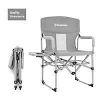Chaise de camping pliante King Camp - Gris