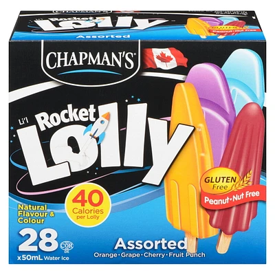 Chapman's Assorted Rocket Li'l Lolly
