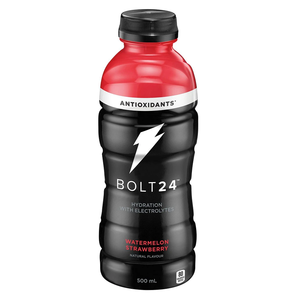 Bolt24 Watermelon Strawberry Sports Drink, 500ml Bottle