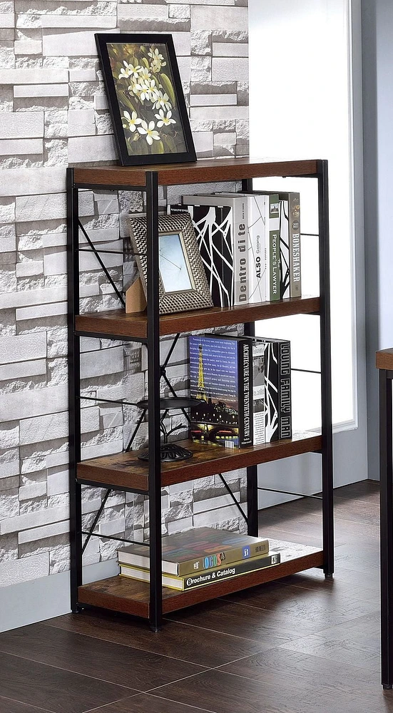 ACME Bob Bookshelf in Weathered Oak
