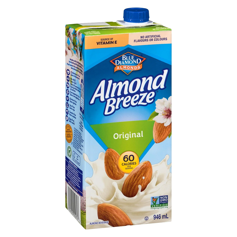 Blue Diamond Almond Breeze Original, 946 ML