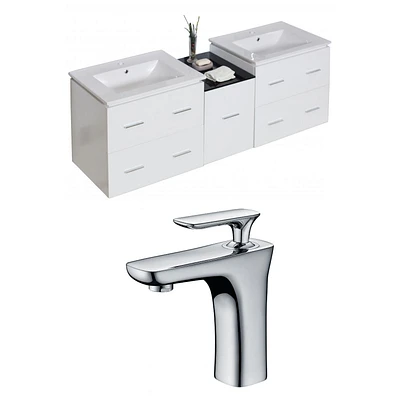 American Imaginations 61.5-in. W Vanity Set AI-8486