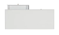 Parker White and Gold Campaign Desk