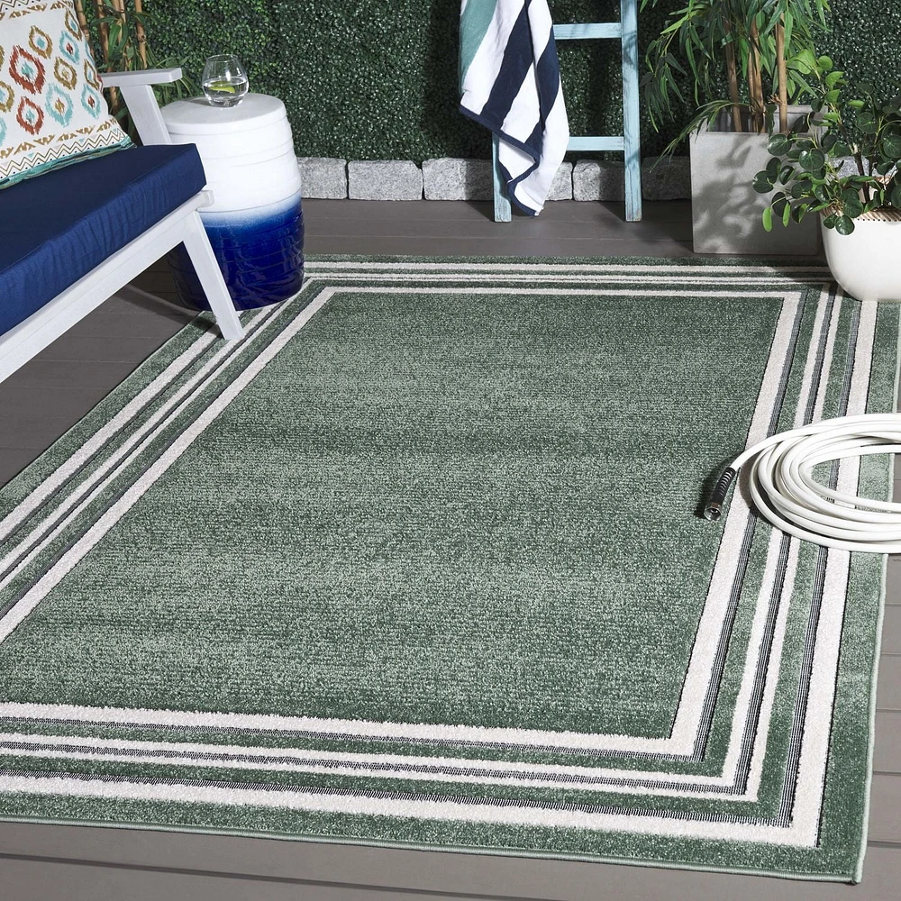 SAFAVIEH Cabana Rado Bordered Indoor/Outdoor Area Rug