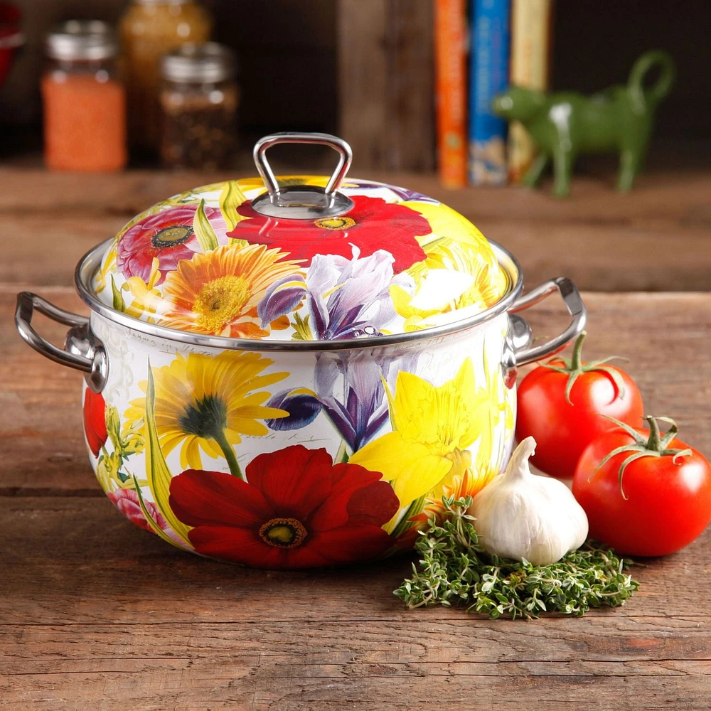 The Pioneer Woman Floral Garden 4-Quart Dutch Oven