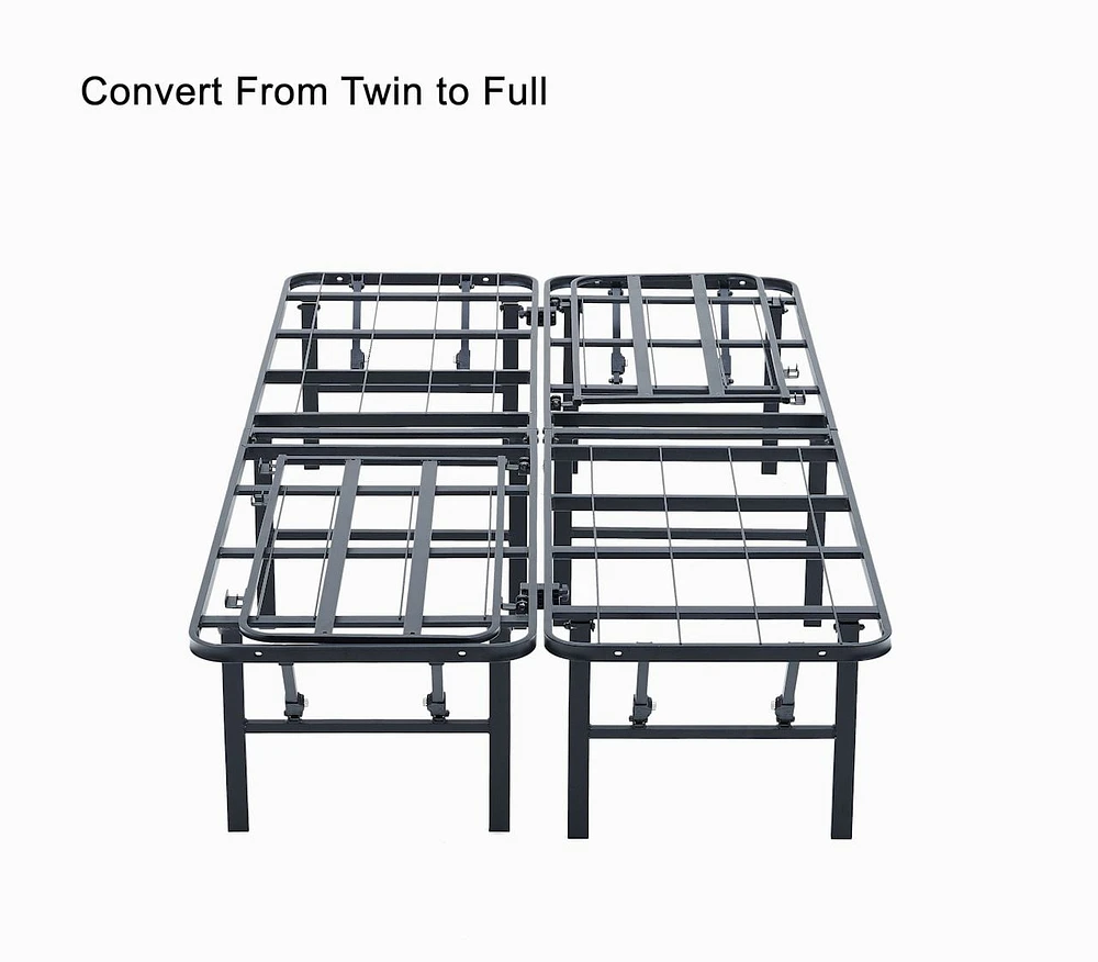 Hometrends Convertible 2 in 1 Platform Bed Frame