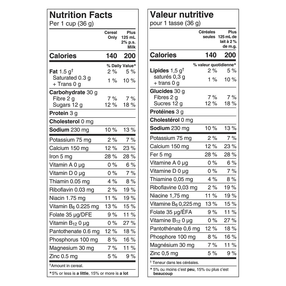 Lucky Charms, Céréales de Petit Déjeuner Avec des Guimauves,Grains Entiers, Format Geant, 825 g 825g