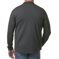 Realtree Men’s ¼ Zip Pullover - Black