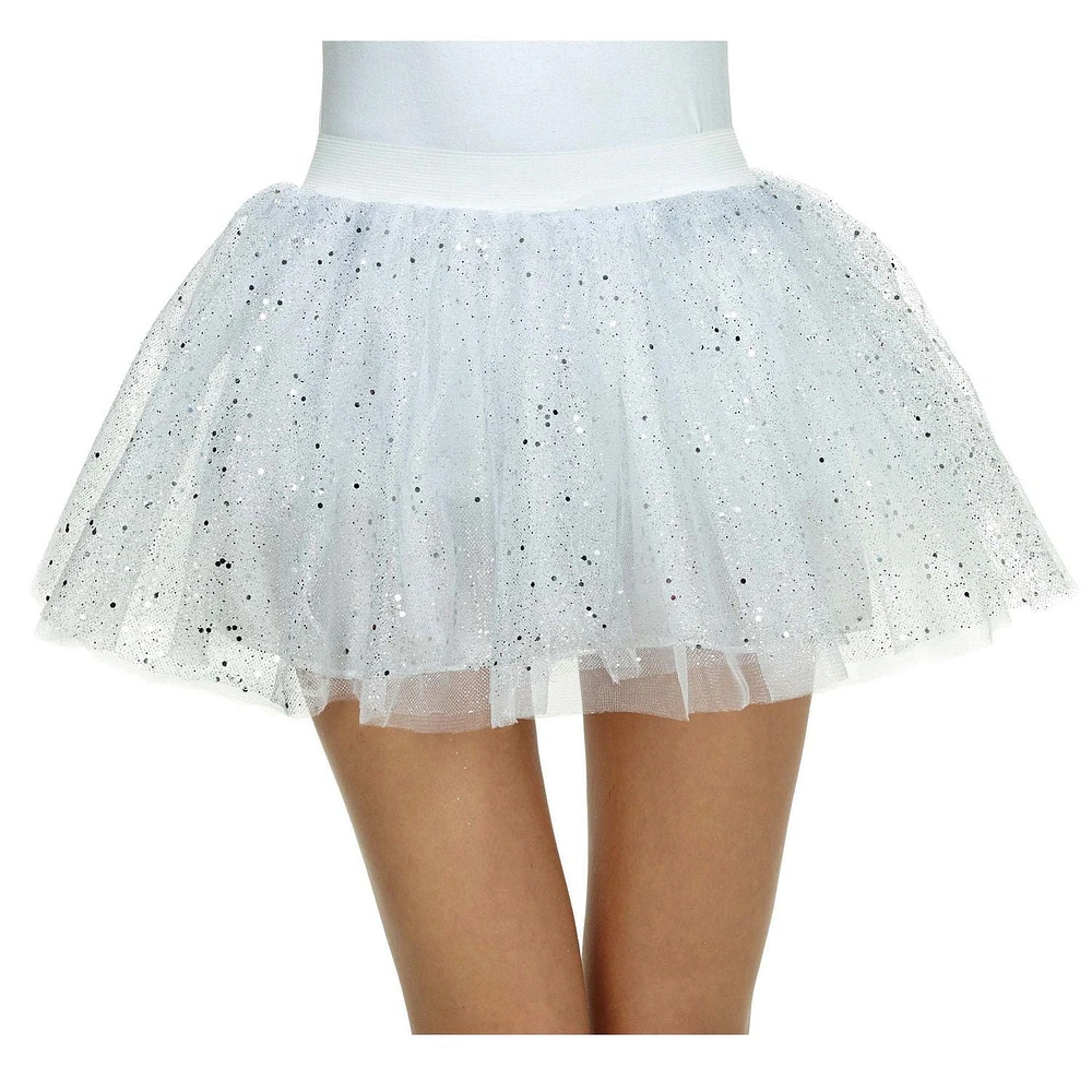 WAY TO CELEBRATE FEMMES D’HALLOWEEN SCINTILLE TUTU BLANC