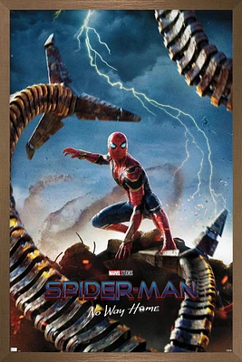 Marvel Spider-Man: No Way Home - Teaser Wall Poster, 22.375" x 34"