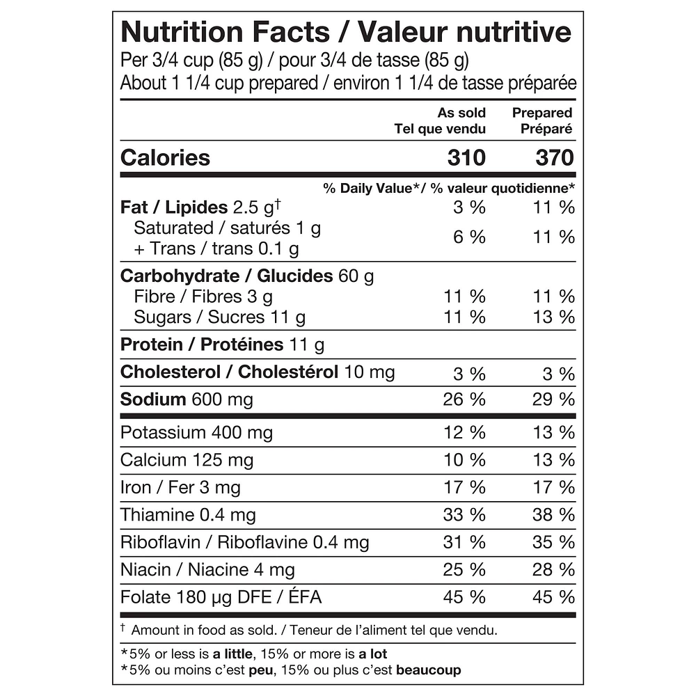 Macaroni et fromage Kraft Dinner Trois fromages 175 g