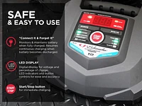Schumacher Electric SC1280 15-Amp Rapid Charger for Automotive and Marine Batteries