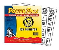 French Numbers Bingo