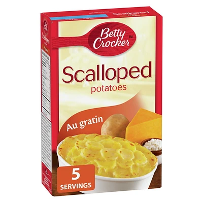 Betty Crocker Scalloped Potatoes, Au Gratin, 141 g, 5 Servings, 141 g