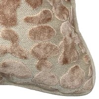 Coussin décoratif rose Bronx de hometrends Coussin 18x18"