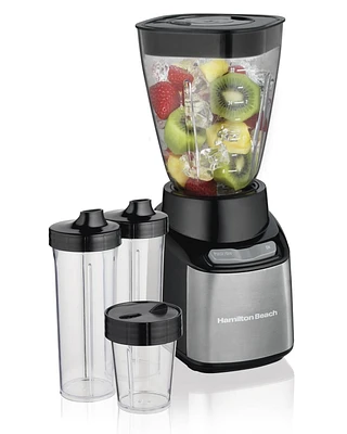 Système MultiBlend Hamilton Beach avec 4 récipients à mélanger 52400
