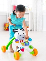 Fisher-Price Learn with Me Zebra Walker Baby & Toddler Learning Toy with Music & Lights - English Edition, 2-4 years