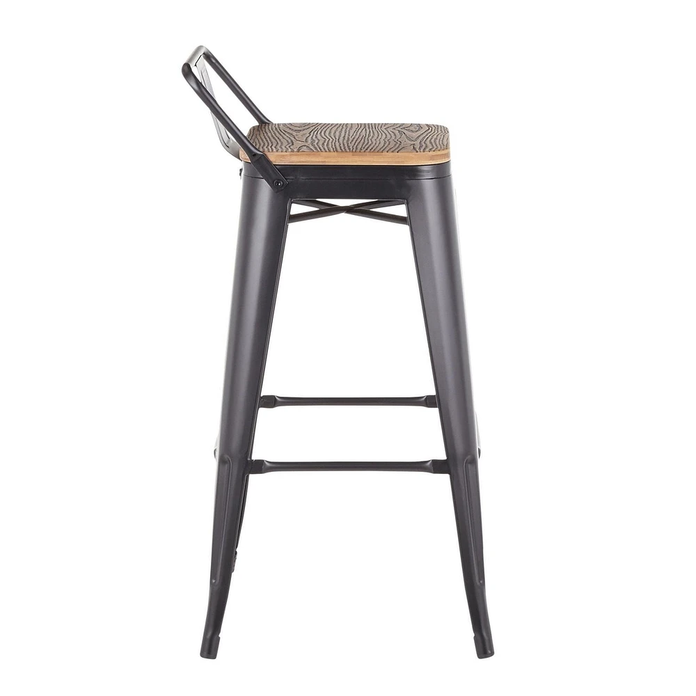 Oregon Industrial Barstool by LumiSource