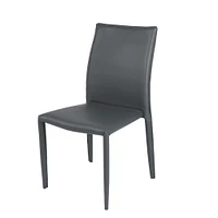 Chaise de salle à manger Canadian Max grise
