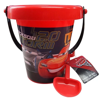 Ensemble seau de sable et pelle Disney Cars